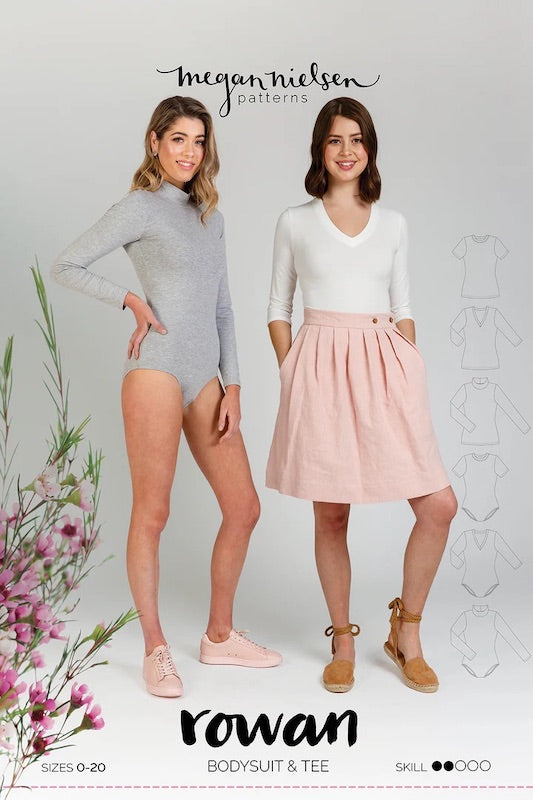 Megan Nielsen - Rowan Bodysuit and Top - Size 0 – 20
