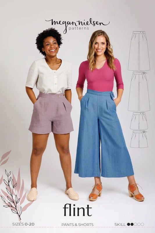Megan Nielsen - Flint Pants and Shorts - Size 0 – 20