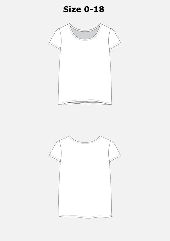 Grainline - Scout Tee - Various Sizes