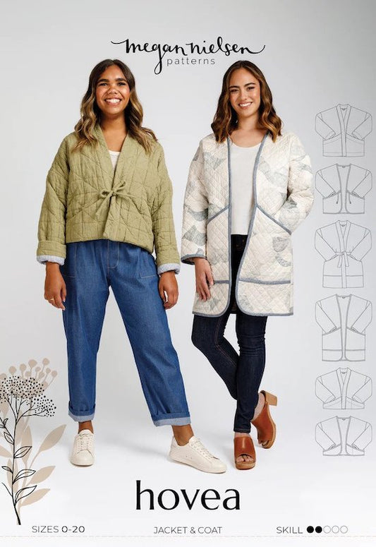 Megan Nielsen - Hovea Jacket and Coat - Size 0-20 or 14-34 (Curve)